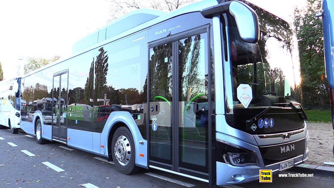 2020 MAN Lions City Efficen Hybrid CNG Bus - Exterior Walkaround