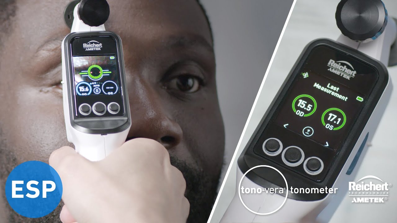 Tonómetro Reichert® Tono-Vera® con sistema de posicionamiento ActiView™ – Primeros pasos - ESP