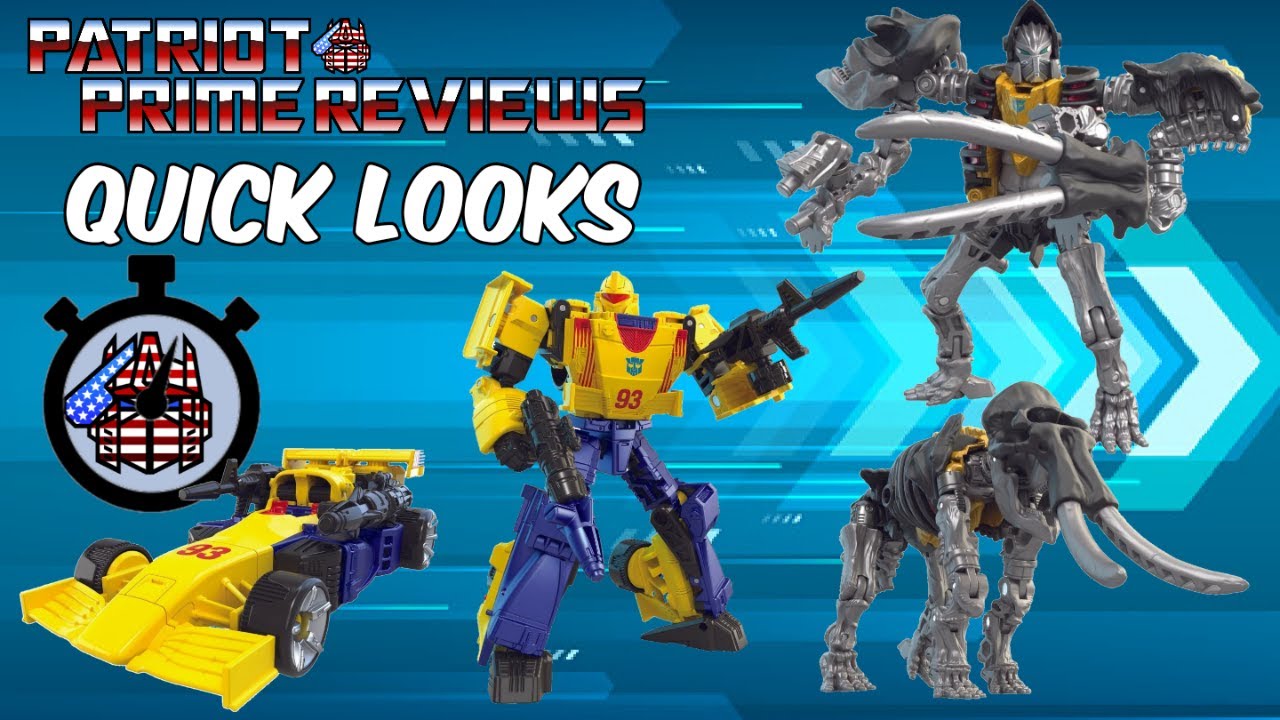 Patriot Prime Takes A Quick Look At Wreck 'N Rule Collection Leadfoot & Masterdominus