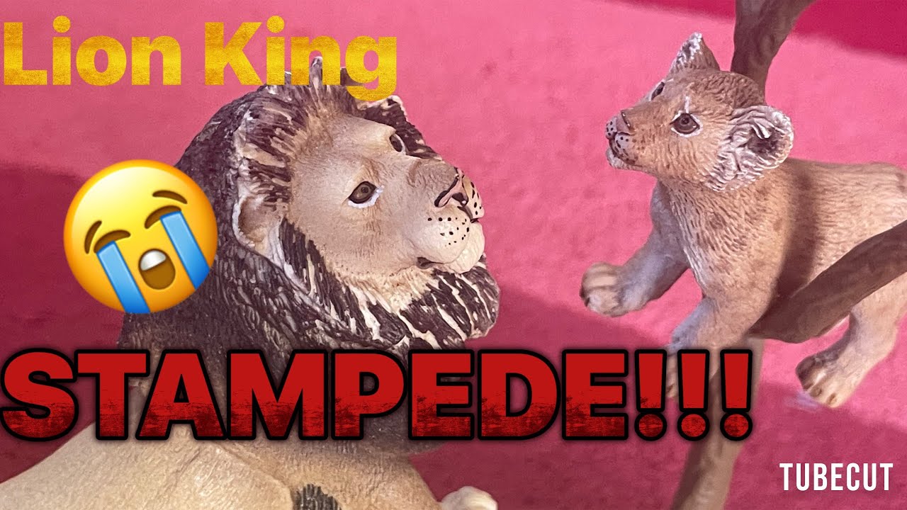Schleich Lion King- Stampede Scene🦁