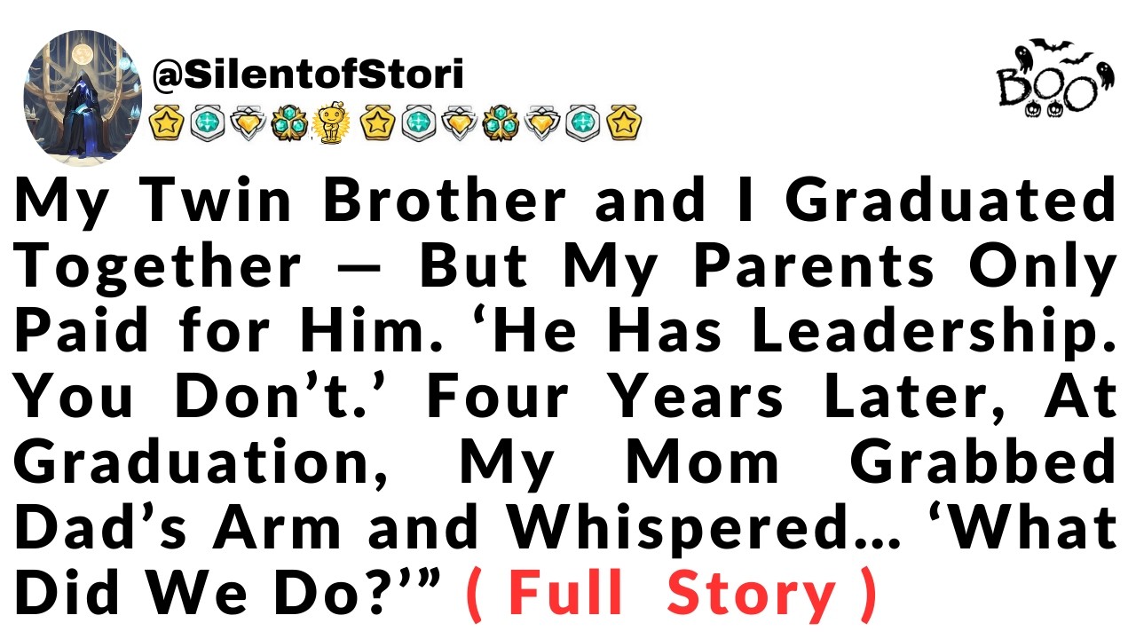 My Twin Brother Got Everything I Got Nothing 4 Years Later Mom Saw My Success And Broke Down Crying.
