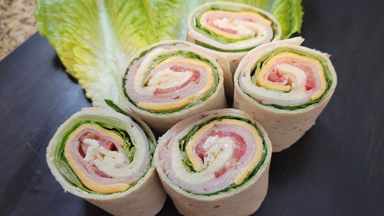 Pinwheel Sandwich Recipe (Healthy Sandwich)