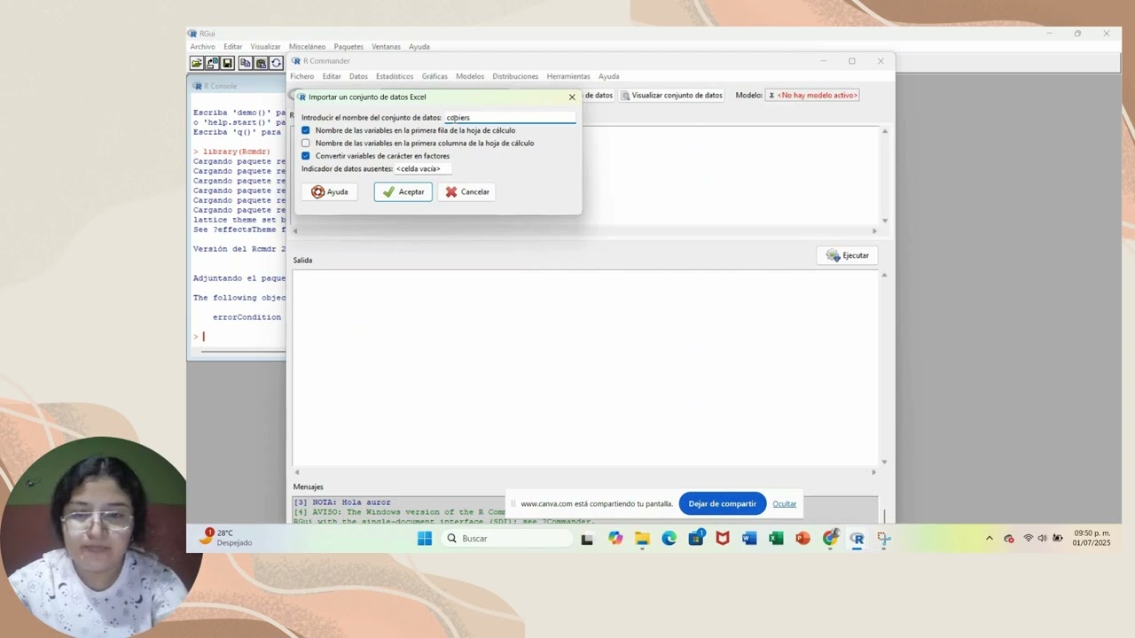 U4_L12 - Tutorial video of how something works. --- R Commander