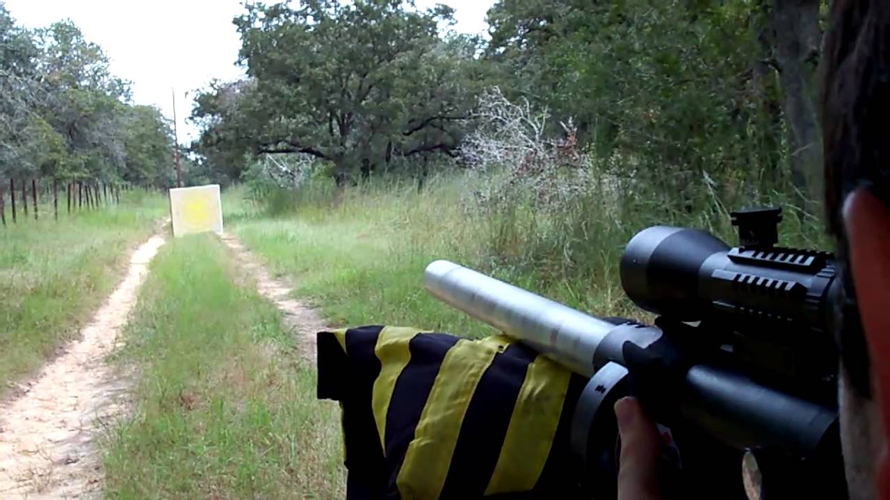 Paintball Sniper Rifle Marker, First Strike Rounds, 50 yards