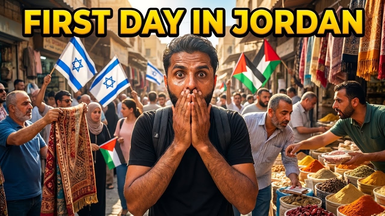 Jordan Country Vlog 🇯🇴 | ₹1000 Challenge in Amman | World's Strongest Currency? 💸 | Indian in Jordan