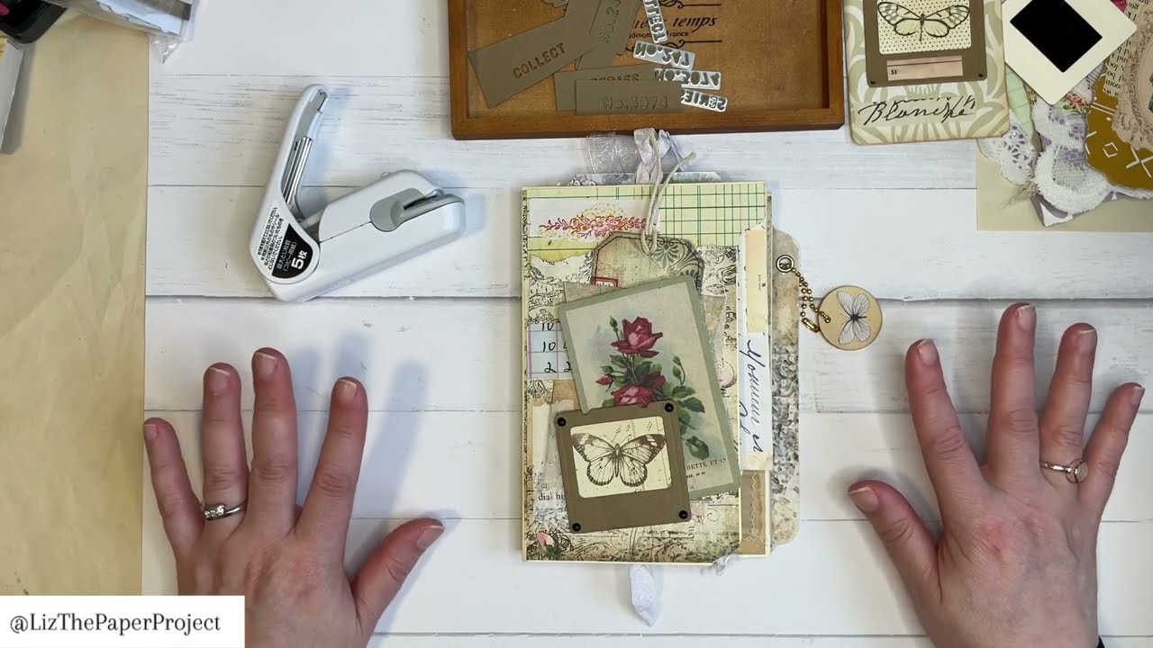 File Folder Folio / Album / Journal - Project Share Part 1 Flip Through - Inspired by Gina