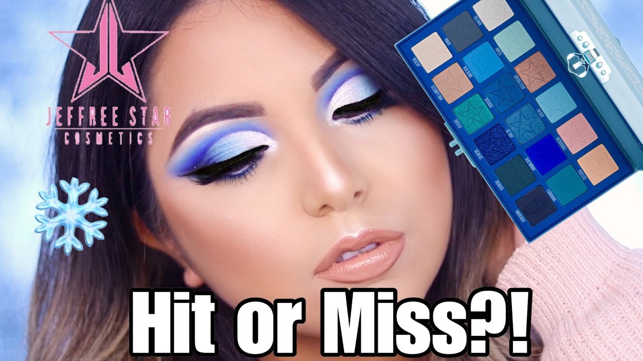 BLUE BLOOD PALETTE BY JEFFREE STAR - REVEW, TUTORIAL, FIRST IMPRESSIONS | Smashbrush
