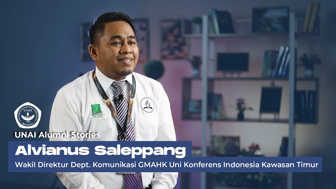 UNAI Alumni Stories: Pdt. Alvianus Saleppang(Wakil Direktur Dept. Komunikasi GMAHK UKIKT)