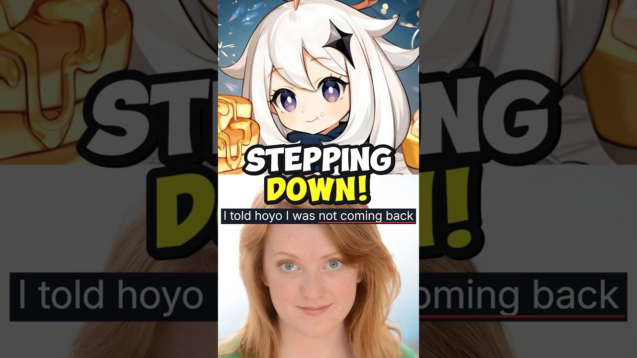 Paimon Voice Actor STEPS DOWN and REFUSES to Return Until Hoyo Signs the Deal!