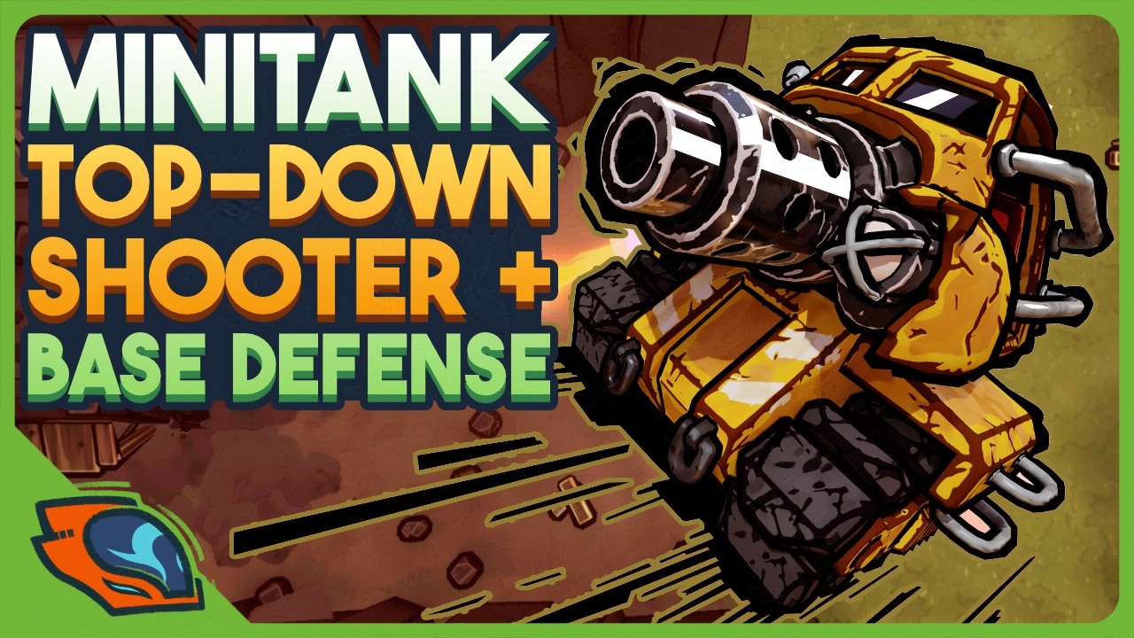 Mini Tank Top-Down Shooter + Highly Satisfying Base Defense  - Existential Treads