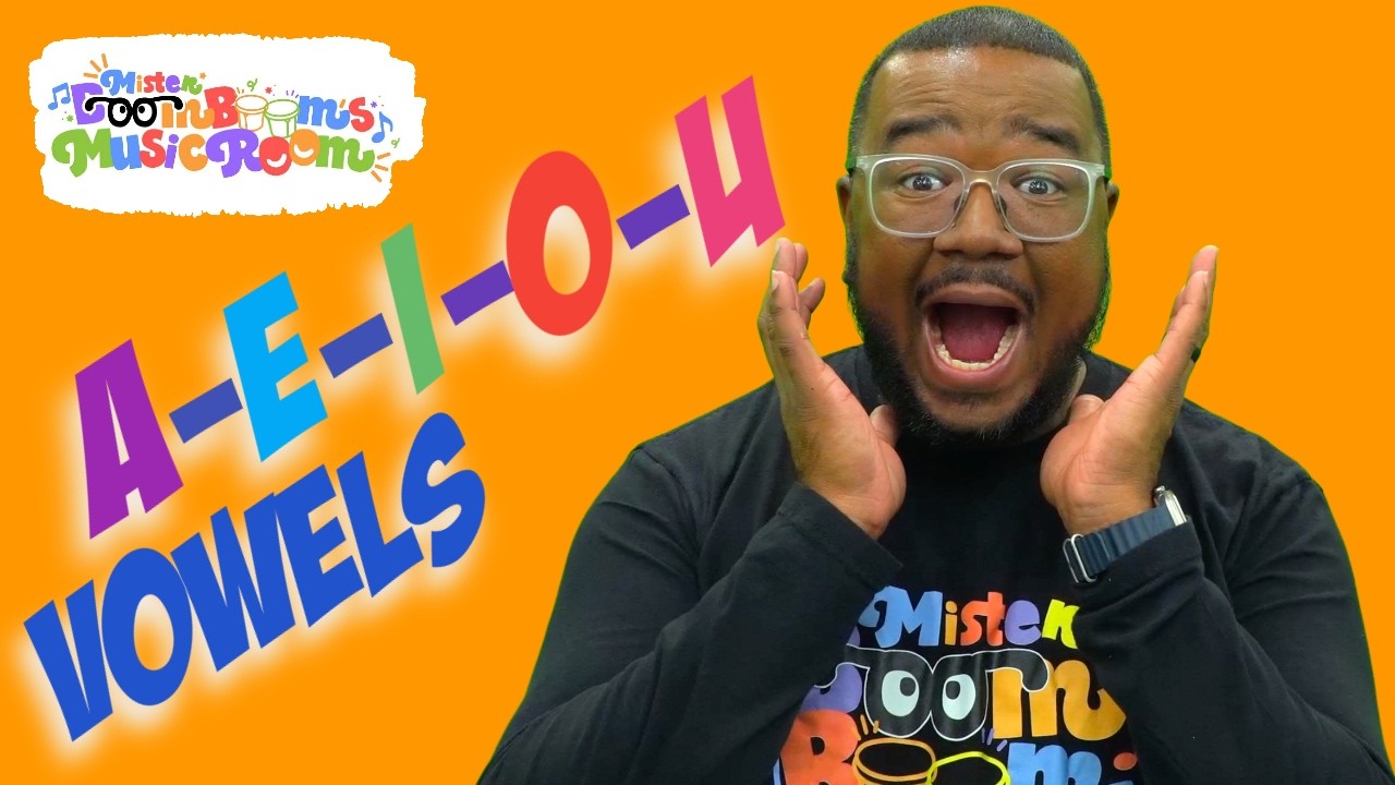 Learn Short & Long Vowels with Mister Boom Boom! 🎵 Fun Vowel Songs for Kids & Preschool