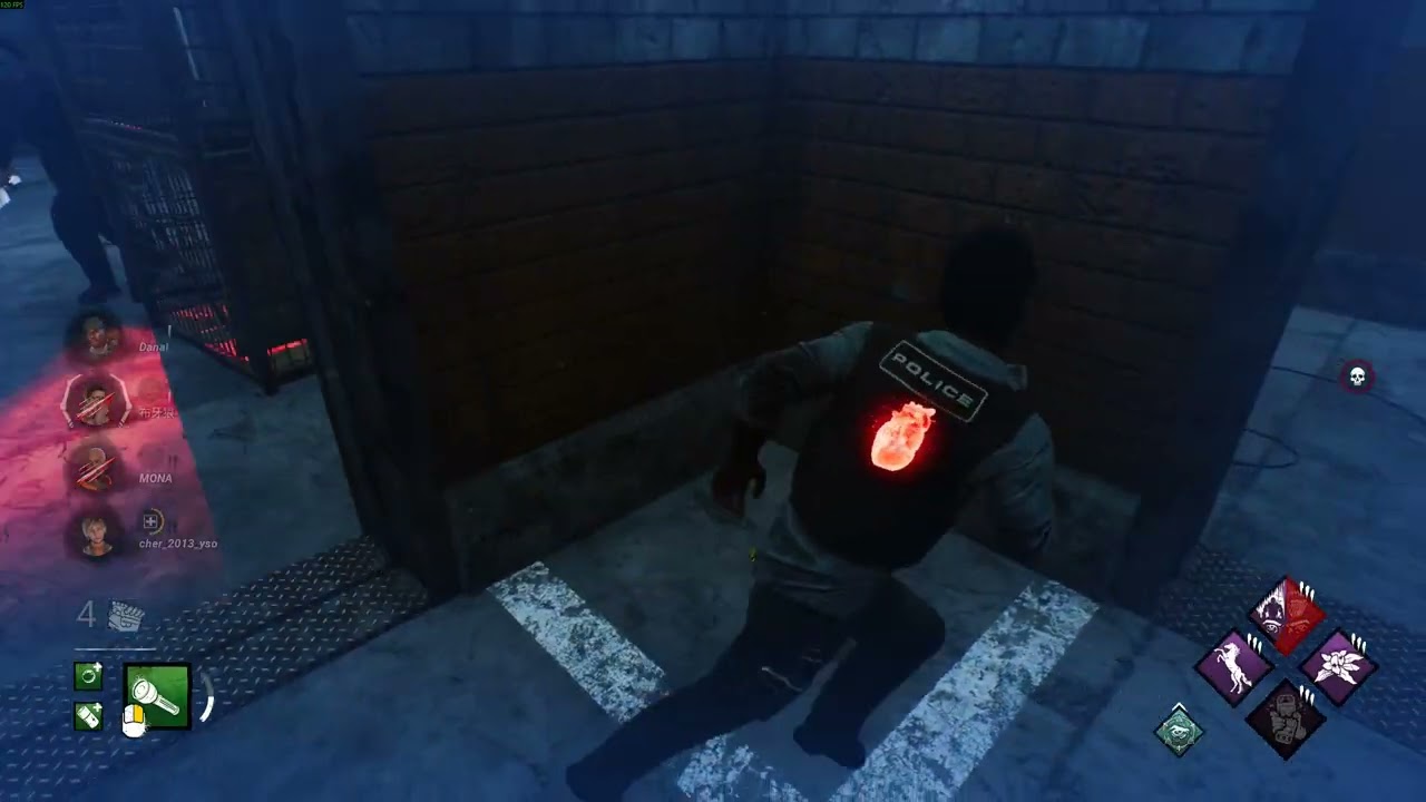 Having fun looping Myers RANDOM PERKS AND ADDONS dead by daylight