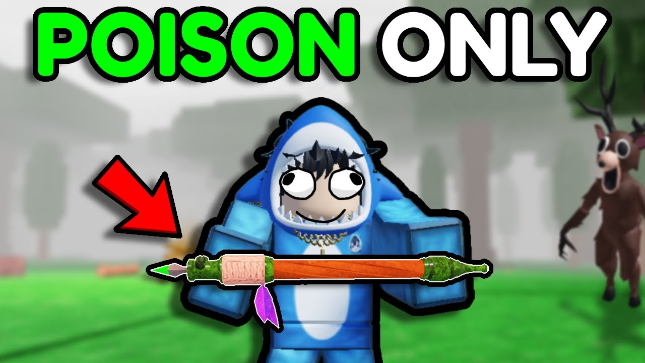 I SPEEDRAN 99 Nights With POISON ONLY in Roblox...
