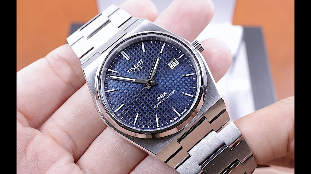 (Op.181) Tissot PRX Powermatic 80 開箱評測 -- 詳細分析這一隻天梭PRX一錶難求的原因 |明錶玩樂