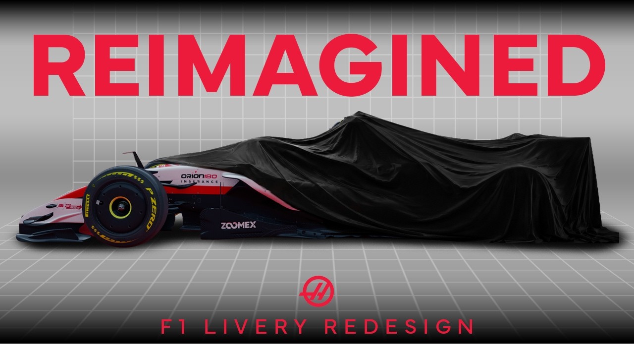 I Redesigned Haas F1 Livery
