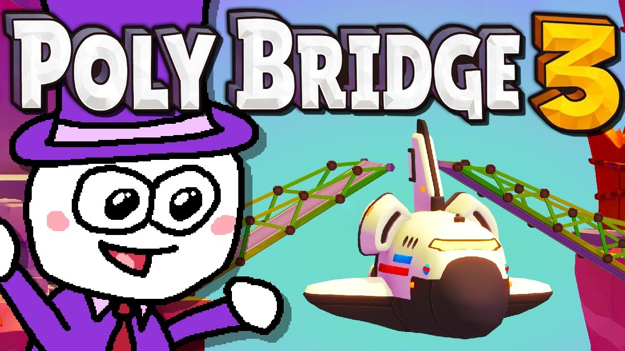 Brücken für Raumschiffe! | Poly Bridge 3