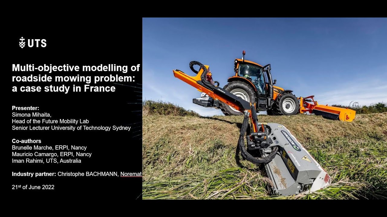 Multi-objective modelling of a roadside mowing problem: a case study in France -  2022 ICE- IAMOT