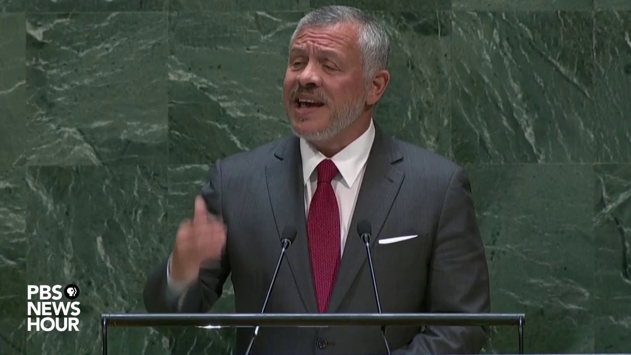 WATCH: Jordan King Abdullah II ibn Al Hussein's full speech to the UN General Assembly