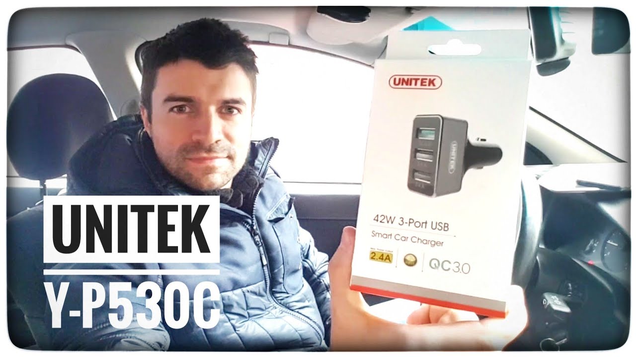UNITEK Y-P530C szybka ładowarka samochodowa z Quick Charge 3.0 42W RECENZJA | ForumWiedzy