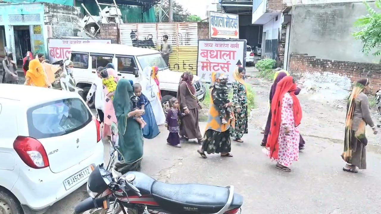जय सेवा राम बाबा लाडीपुरा धाम पदयात्रा ग्रुप चोमू कार्यकर्ता भाग 2