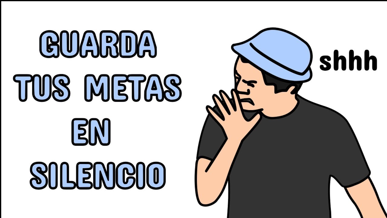NUNCA compartas tus metas con ESTAS personas | Mantén silencio