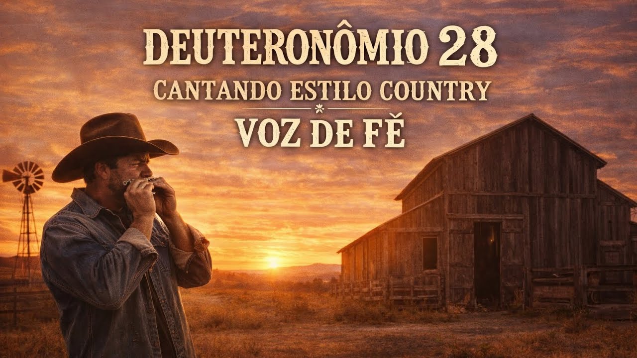 DEUTERONÔMIO 28(NVI) CANTADO | Este é forte,ouça até o fim /Country Gospel | Voz de Fé