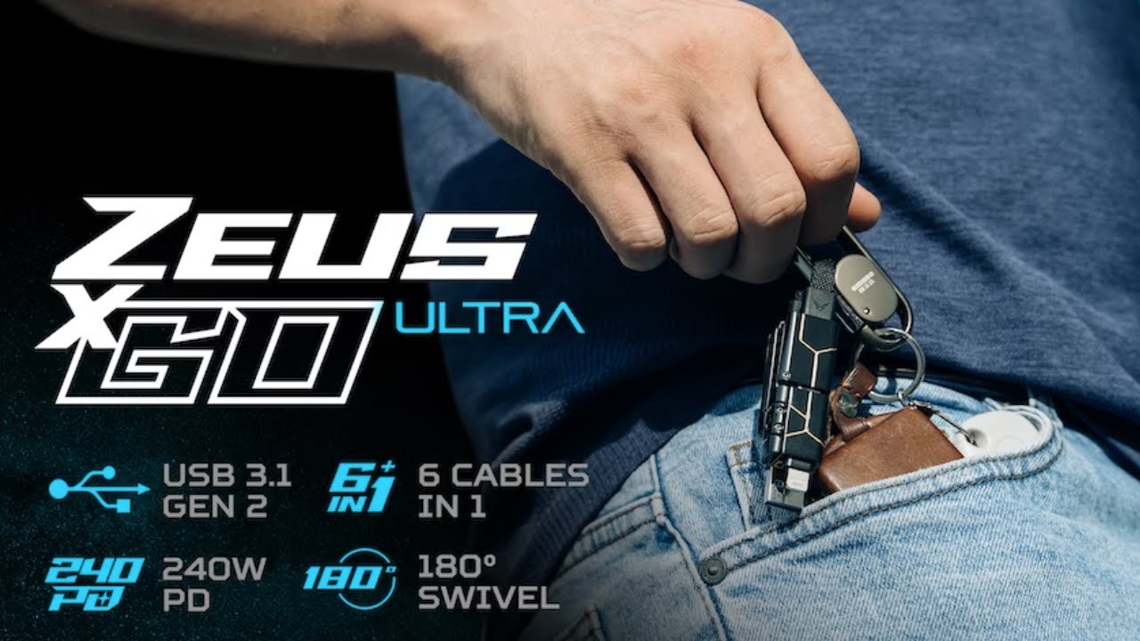 Zeus-X Go Ultra: The Ultimate 6-in-1 Keychain Cable Review
