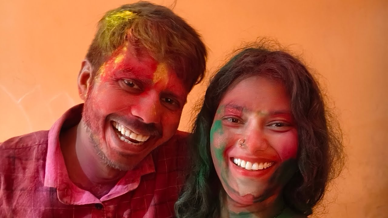 लाइव वीडियो में स्वागत है हैप्पी होली #khushbudiweni #comedy 🥳🙏