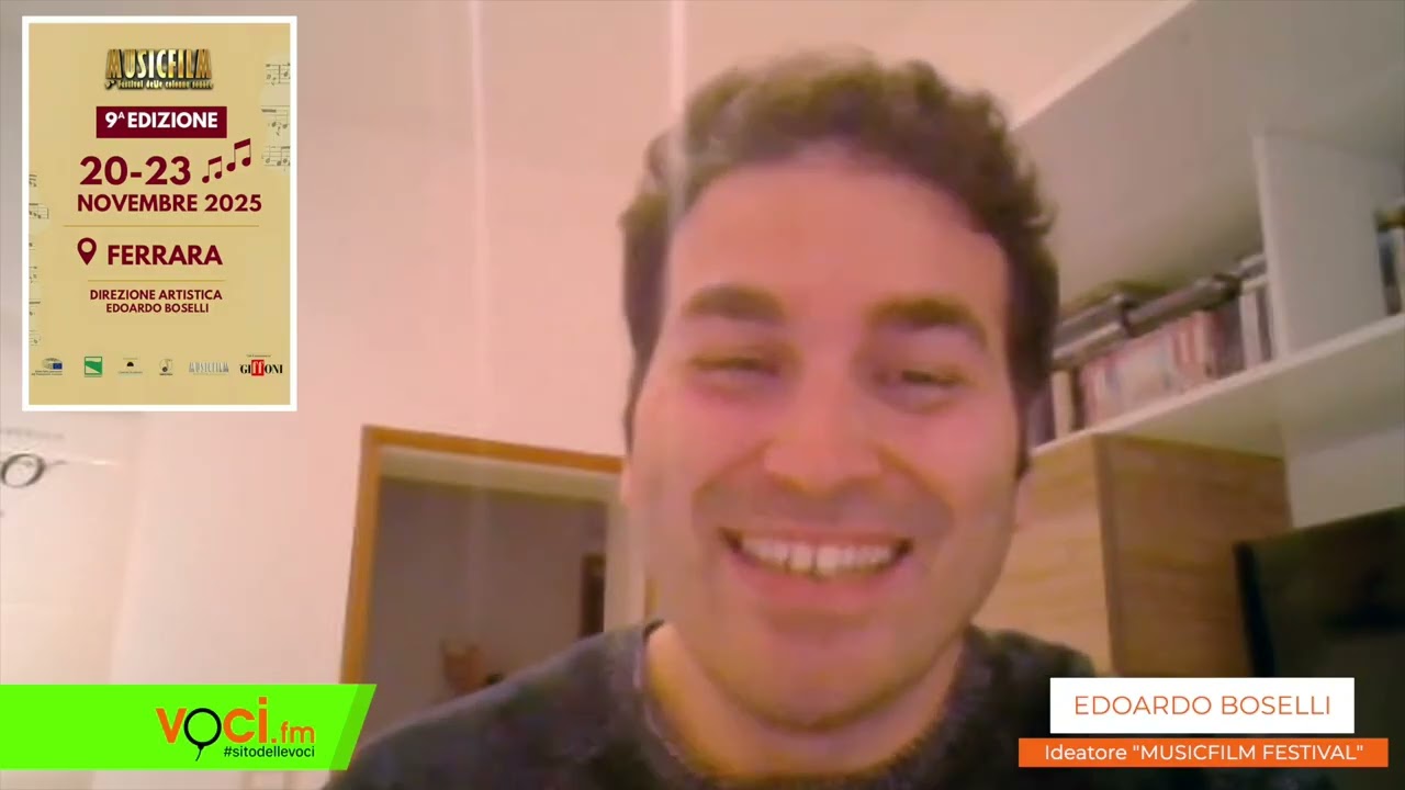EDOARDO BOSELLI su VOCI.fm (Anteprima MUSICFILM FESTIVAL 2025)