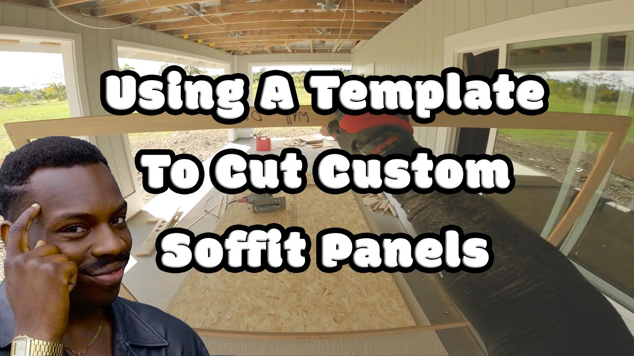 Templates For Custom Soffit Panels - Carpentry Secrets Revealed - GoPro Hero 9 POV