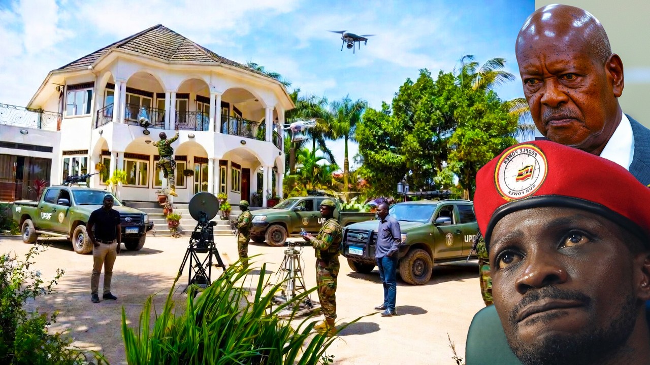Shocking: More Soldiers with Military Equipment Enter Bobi Wine's House,  Dictators Learn NOTHING