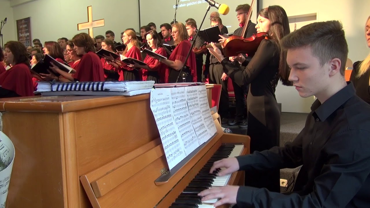 Аллилуйя, глория / Soli Deo Gloria / Projektchor Oleg Gerhardt in Veltheim / Weinachten 2018