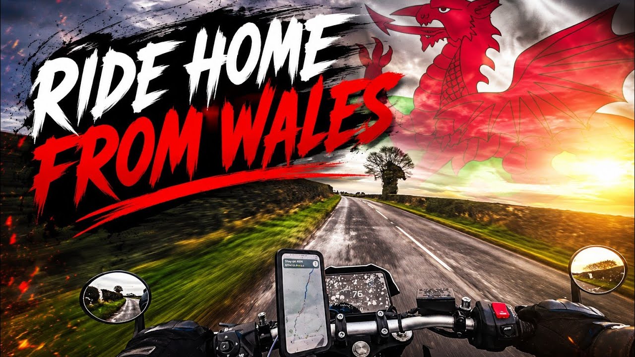 Ride home from Wales - [MT07]- [LEXTECH FULL SYSTEM] 
