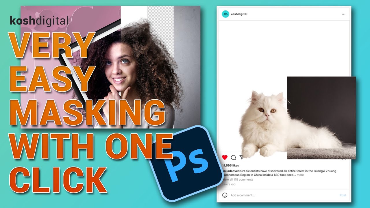 Remove background photoshop | Photoshop Tutorial EASY step by step #photoshop #digitalart #graphics