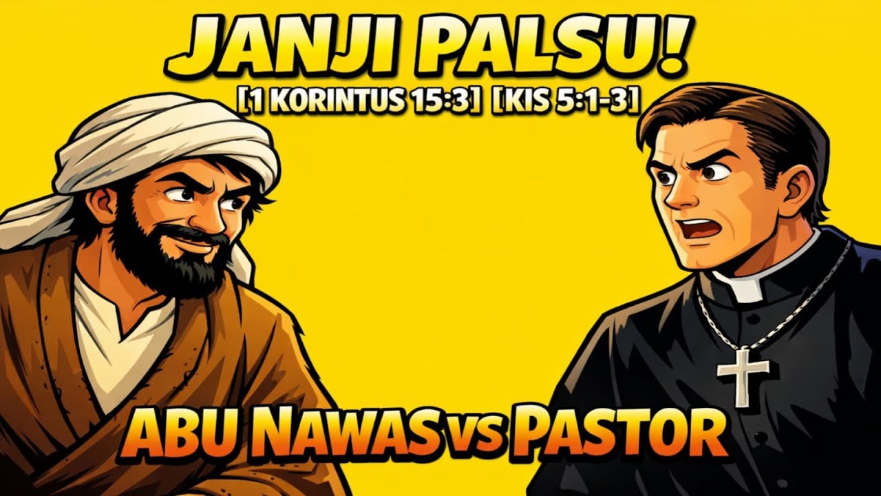 🔥 ABU NAWAS VS PASTOR |YESUS JANJI PALSU ? Debat Cerdas & Lucu di Istana Raja. ini kisahnya....