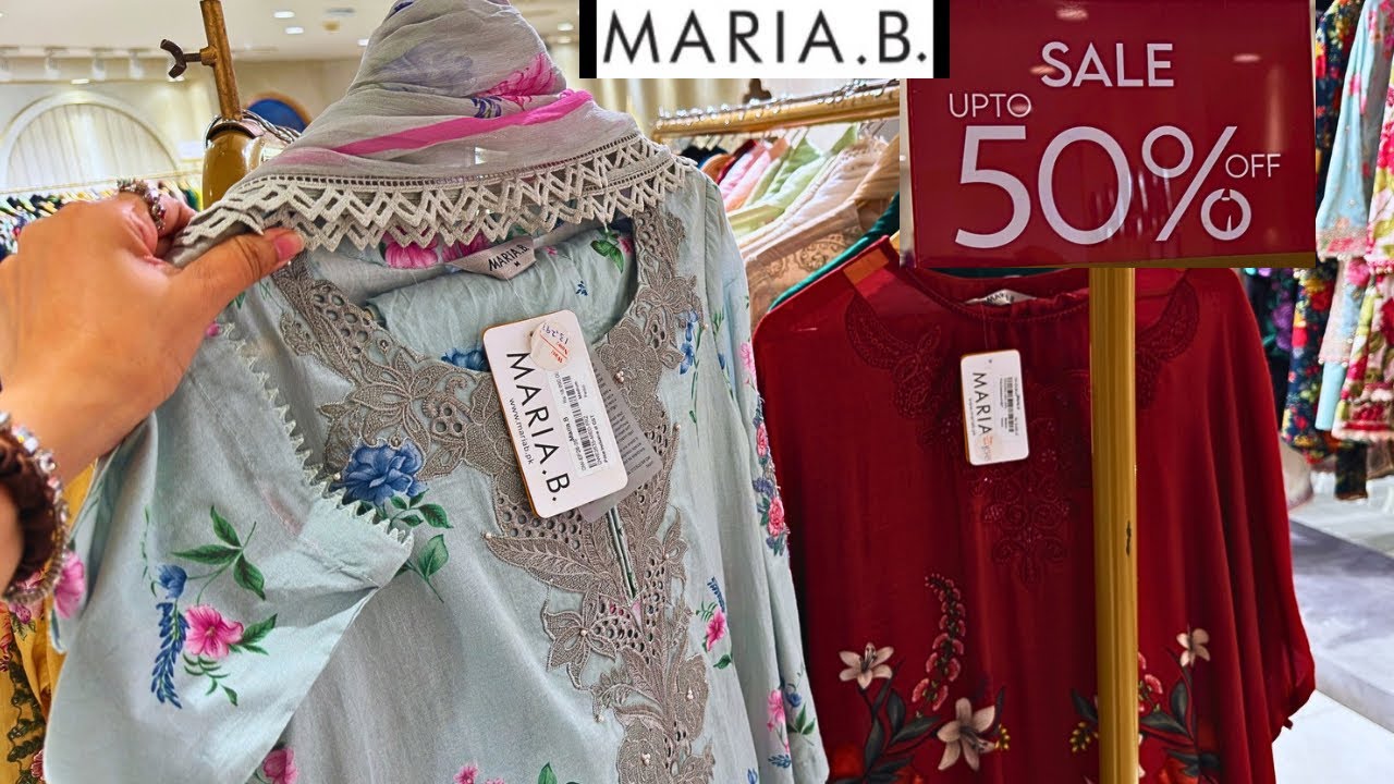 Maria.B GRAND 50% OFF SALE🔥📣 Maria B SALE 2026 😱 maria b latest m prints😍📣