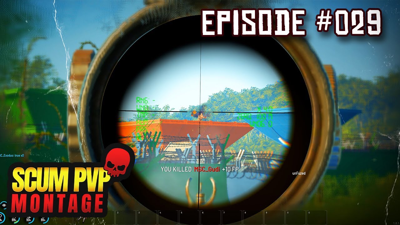 SCUM 1.0 - PVP KESİTLERİ #029 - SON KLAVYE #scum #scumpvp