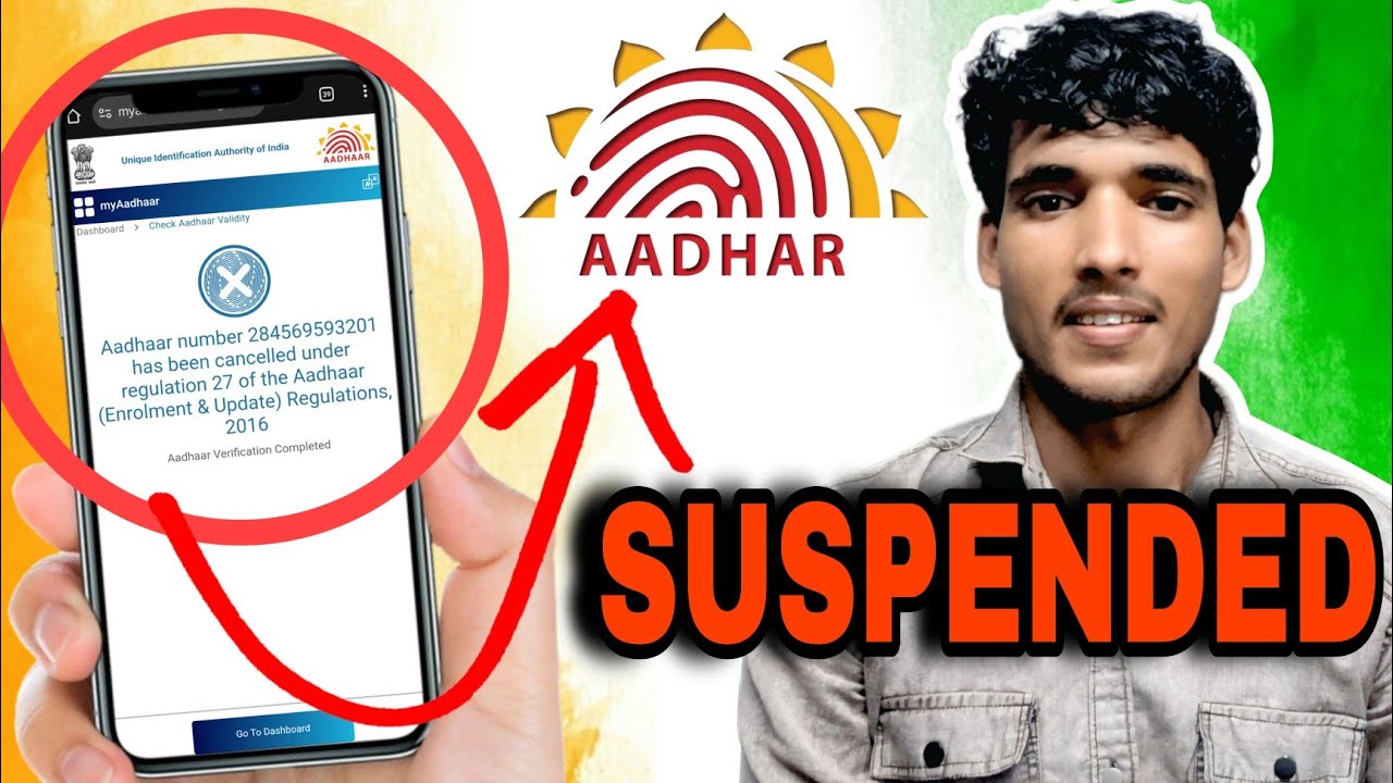 Aadhaar Suspended? How to Reactivate Your Aadhaar Card Quickly | Aadhaar Deactivated Solution