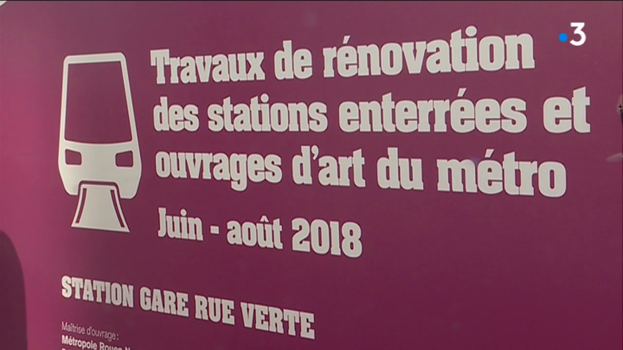 Rouen : un été sans métro dans le centre ville