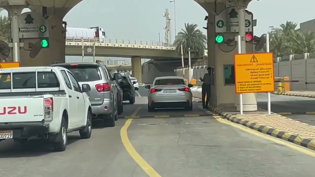 KING FAHD CAUSEWAY   LINKING SAUDI AND BAHRAIN