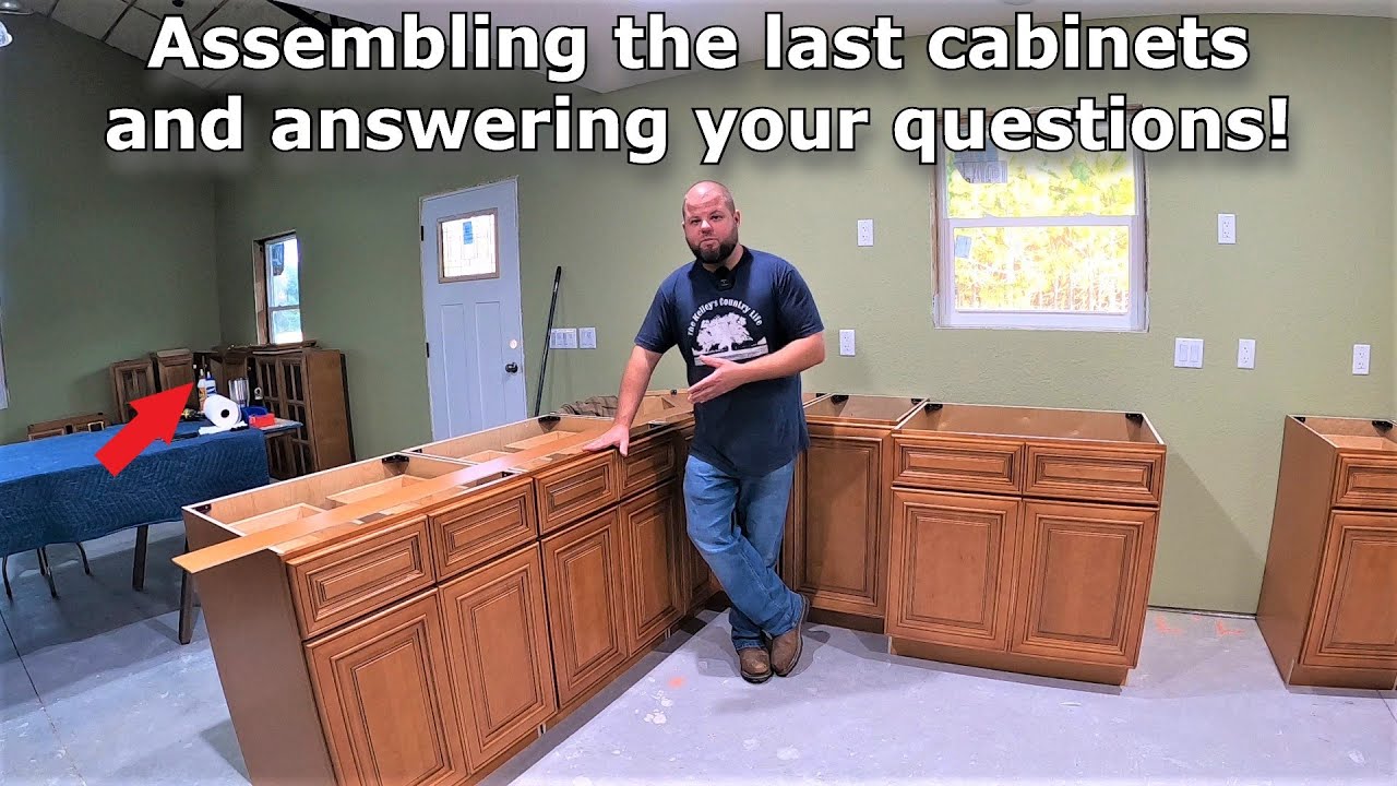 Final cabinet assembly and answering your questions!