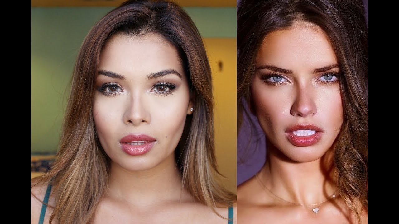 Adriana Lima Inspired Makeup Tutorial
