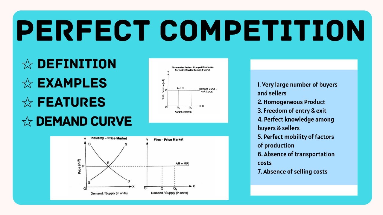 Perfect Competition | Forms of Market Structure