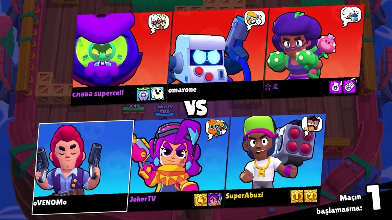VENOM JOKER ABUZİ İLE BRAWL STARS MACERALARI