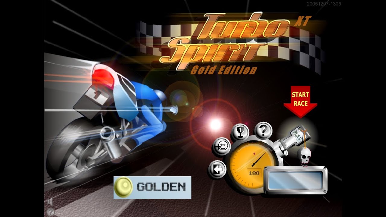 Turbo Spirit XT Gold part 3 GOLDEN (8 tracks) all finish