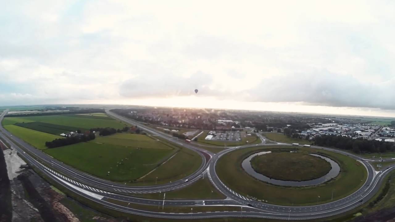 360 graden fideo loftballon - Ballonfeesten Joure 2016