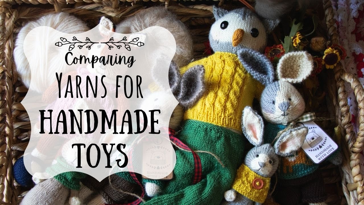 Comparing Yarns for Hand Knit Toys | Best Yarns for Knitting Amigurumi