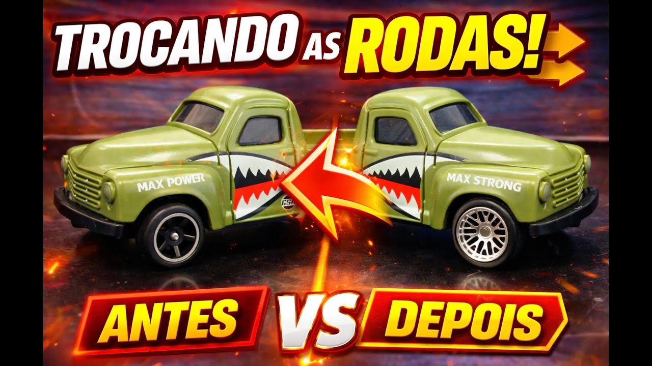 TROQUEI AS RODAS! 😱 BBS CROMADA + PNEU DE BORRACHA | Antes vs Depois