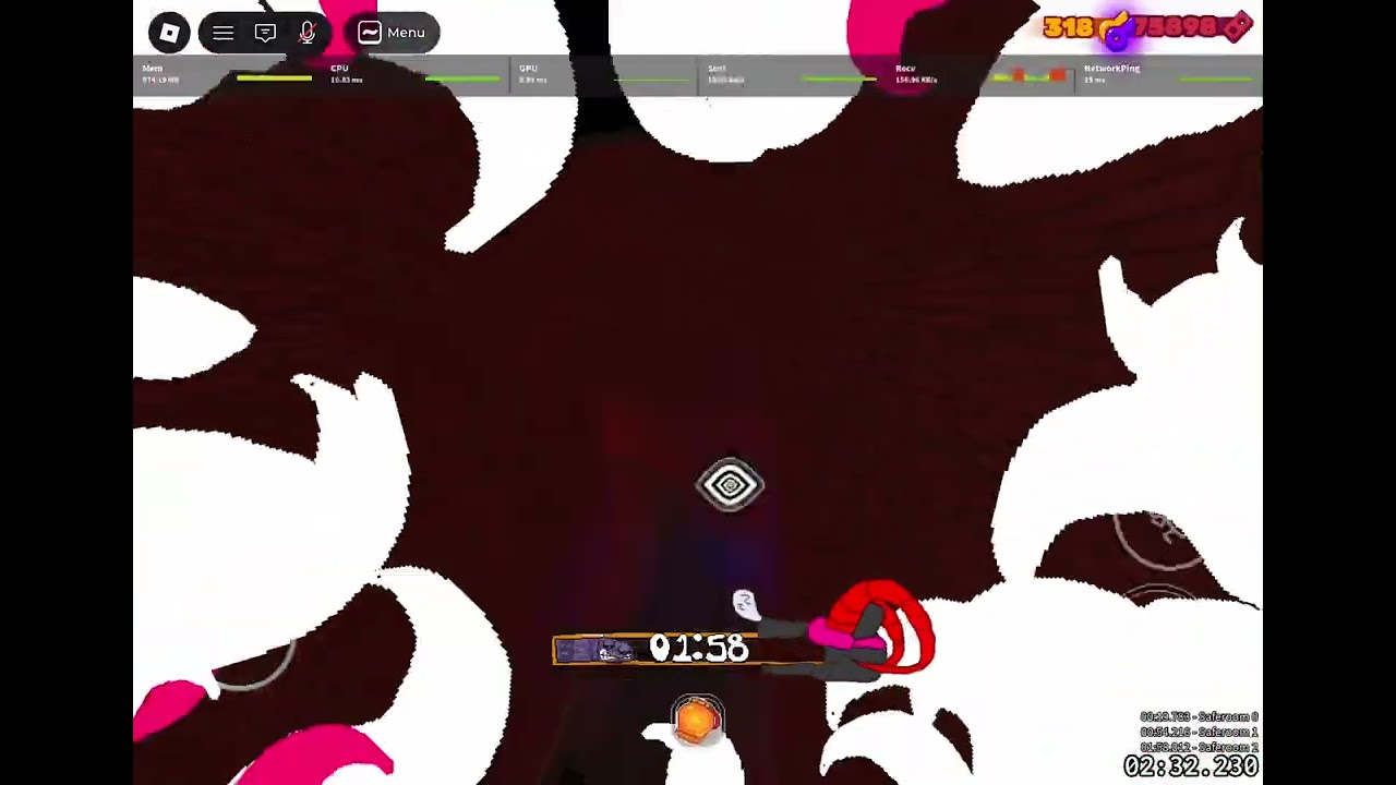 near sub 5 first try mobile on ROBLOX GRACE
