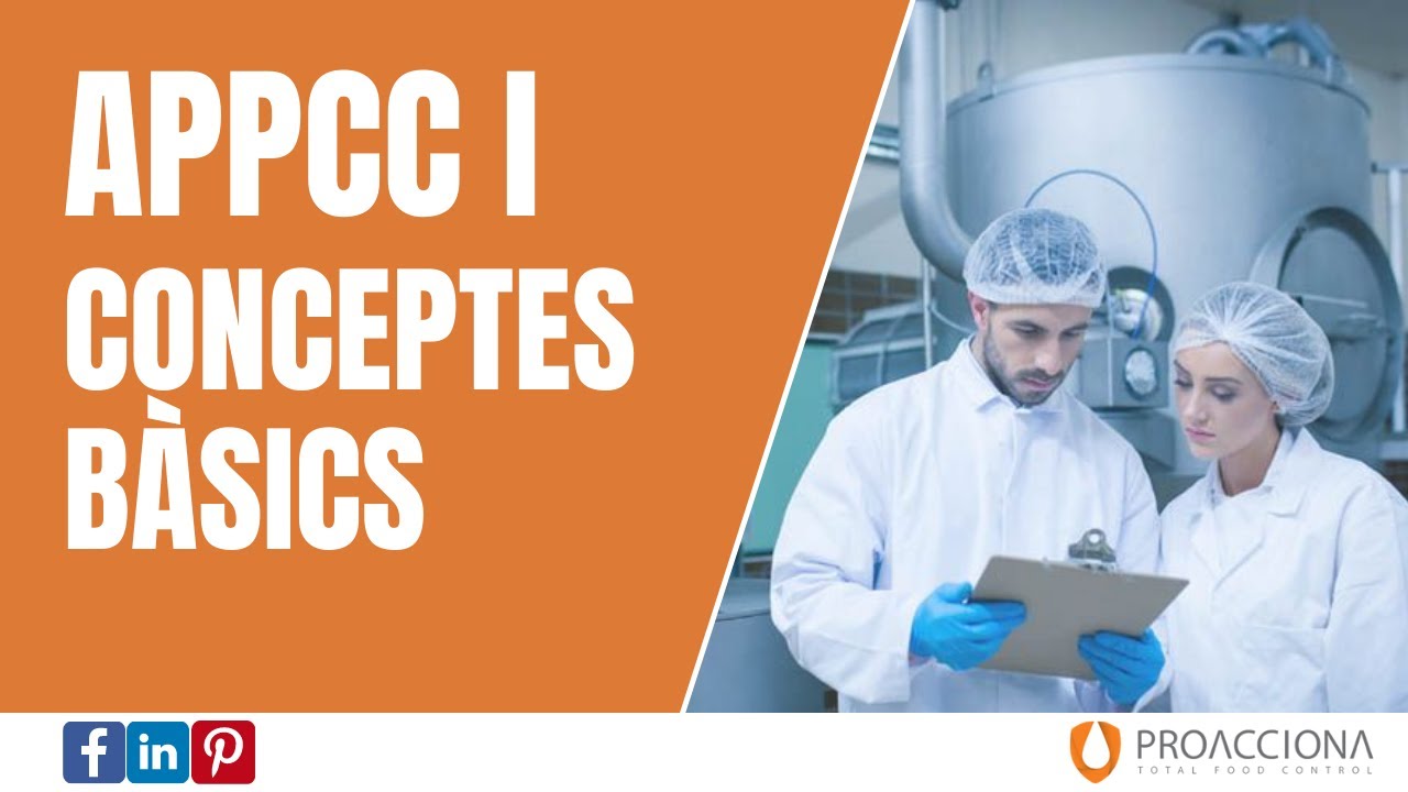 Curs APPCC I - Conceptes b&agrave;sics de l'APPCC